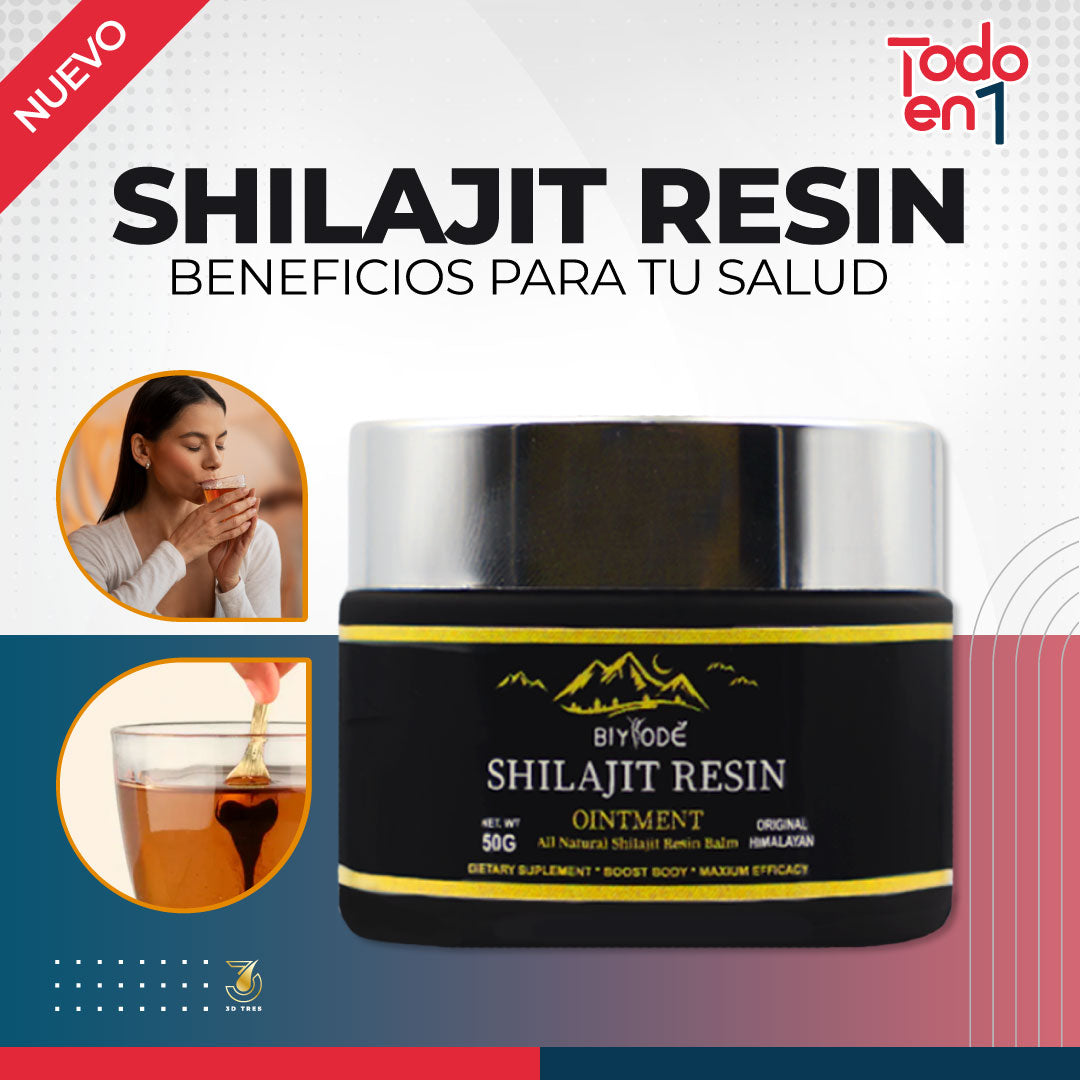 SHILAJIT RESIN 3DTRES - (100% Puro y Natural)